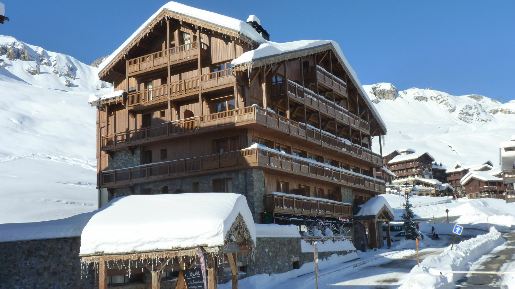 Chalets Montana Airelles Tignes Exterior foto